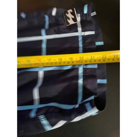Billabong Board Shorts Mens 34 10" Plaid Beach Swim Trunks - Picture 5 of 6